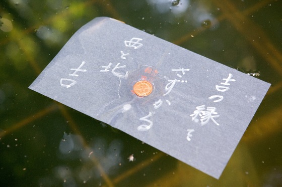 八重垣神社の鏡の池